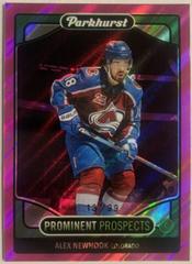 Alex Newhook [Purple] Hockey Cards 2021 Parkhurst Prominent Prospects Prices