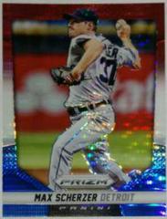Max Scherzer [Red White & Blue Prizm Pulsar] Baseball Cards 2014 Panini Prizm Prices