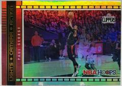 Paul George [Holo] #18 Basketball Cards 2021 Panini Hoops Lights Camera Action Prices