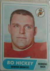 Bo Hickey Football Cards 1968 Topps Prices