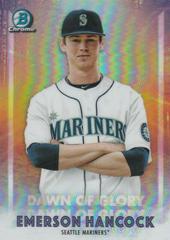 Emerson Hancock Baseball Cards 2021 Bowman Chrome Dawn of Glory Prices