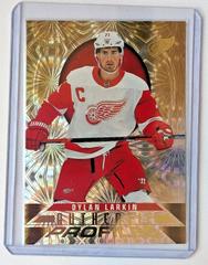 Dylan Larkin [Pyrotechnic Gold] Hockey Cards 2020 SP Authentic Profiles Prices