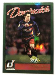 Lionel Messi Soccer Cards 2016 Panini Donruss Dominator Prices