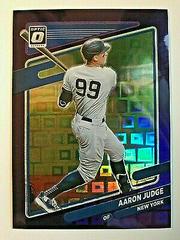 Aaron Judge [Pandora Purple] #184 Baseball Cards 2021 Panini Donruss Optic Prices