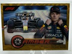 Max Verstappen [Gold Wave Refractor] #CAM-MVI Racing Cards 2023 Topps Chrome Formula 1 Camber Prices