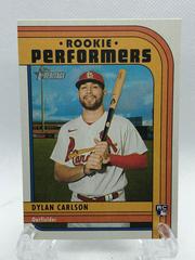 Dylan Carlson Baseball Cards 2022 Topps Heritage Prices