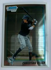 Christian Yelich [Autograph Refractor] #BDPP78 Baseball Cards 2010 Bowman Chrome Draft Picks & Prospects Prices