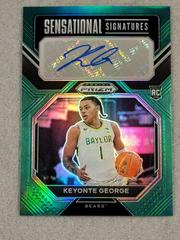 Keyonte George [Green] #SS-KYG Basketball Cards 2023 Panini Prizm Draft Picks Sensational Signatures Prices