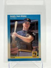Andy Van Slyke #U-121 Baseball Cards 1987 Fleer Update Prices