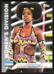 Naomi Wrestling Cards 2021 Topps WWE Women’s Division Roster Prices