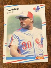 Tim Raines Baseball Cards 1988 Fleer Glossy Prices