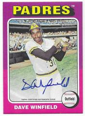 Dave Winfield #ROA-DW Baseball Cards 2024 Topps Heritage Real One Autograph Prices