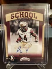 Dalvin Cook [Autograph] Football Cards 2017 Panini Contenders Draft Picks School Colors Prices