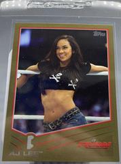 AJ Lee [Gold] Wrestling Cards 2013 Topps WWE Prices