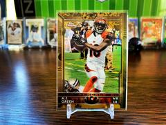 A.J. Green [Gold Refractor] #28 Football Cards 2015 Topps Chrome Prices