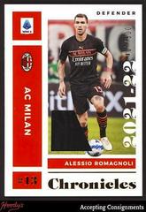 Alessio Romagnoli Soccer Cards 2021 Panini Chronicles Serie A Prices