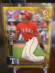Adrian Beltre [Gold] #89 Baseball Cards 2016 Bowman Prices