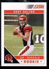 Andy Dalton [Field Background Glossy] Football Cards 2011 Panini Score Prices
