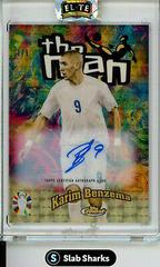 Karim Benzema [Superfractor] #TM-KB Soccer Cards 2023 Topps Finest Road To UEFA EURO The Man Autograph Prices