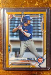 Christopher Morel [Gold] #BP-131 Baseball Cards 2021 Bowman Paper Prospects Prices