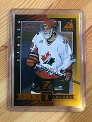 Alex Tanguay [Tanquay in Front Z Gold] Hockey Cards 1997 Zenith Prices