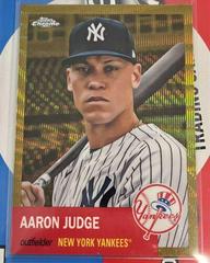 Aaron Judge Gold Wave Prices Topps Chrome Platinum