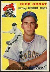 Dick Groat [Gray Back] #43 Baseball Cards 1954 Topps Prices