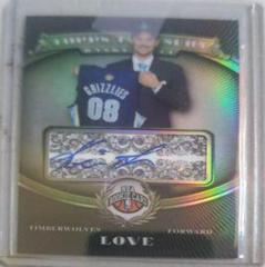 Kevin Love [Refractor Autograph] Basketball Cards 2008 Topps Treasury Prices