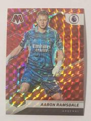 Aaron Ramsdale [Red Mosaic] #68 Soccer Cards 2021 Panini Mosaic Premier League Prices
