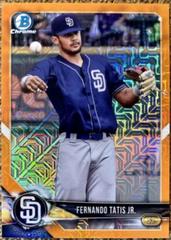 Fernando Tatis Jr. [Orange Refractor] Baseball Cards 2018 Bowman Mega Box Chrome Prices