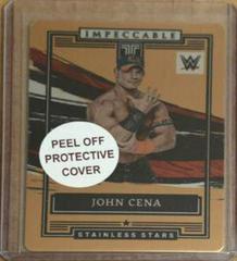 John Cena [Gold] Wrestling Cards 2022 Panini Impeccable WWE Stainless Stars Prices