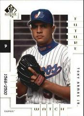 Tony Armas Jr. Baseball Cards 2000 SP Authentic Prices