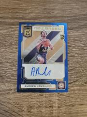 Andrew Nembhard [Blue] #NB-ADN Basketball Cards 2022 Panini Donruss Elite New Breed Autographs Prices