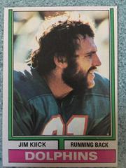 Jim Kiick #479 Football Cards 1974 Topps Prices