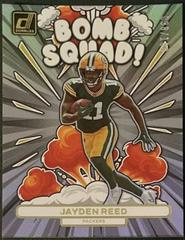 Jayden Reed [Holo] #BS-15 Football Cards 2023 Panini Donruss Bomb Squad Prices