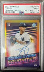Luis Gil [Gold] #ROYF-LG Baseball Cards 2022 Bowman Rookie of the Year Favorites Autographs Prices