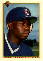 Jerome Walton Baseball Cards 1990 Bowman Tiffany Prices