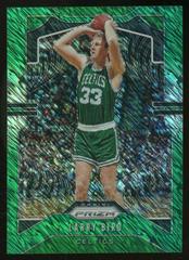 Larry Bird [Green Shimmer] Basketball Cards 2019 Panini Prizm Prices