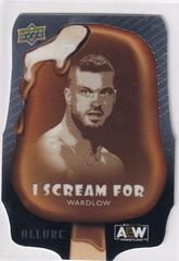 Wardlow Wrestling Cards 2022 Upper Deck Allure AEW I Scream For Prices