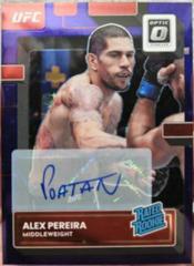 Alex Pereira [Signature Purple Stars] #108 Ufc Cards 2023 Panini Donruss Optic UFC Prices
