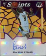 Bones Hyland #RS-BHY Basketball Cards 2021 Panini Mosaic Rookie Scripts Autographs Prices