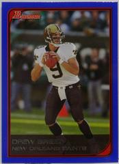 Drew Brees [Blue] Football Cards 2006 Bowman Prices