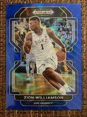 Zion Williamson [Blue Wave] #49 Basketball Cards 2022 Panini Prizm Draft Picks Prices