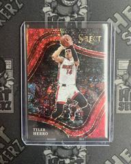 Tyler Herro [Red Disco Prizm] #225 Basketball Cards 2021 Panini Select Prices