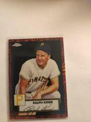 Ralph Kiner [Black Red Mini Diamond] #648 Baseball Cards 2021 Topps Chrome Platinum Anniversary Prices