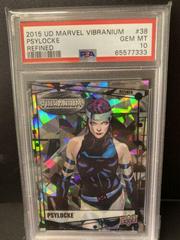 Psylocke [Refined] #38 Marvel 2015 Upper Deck Vibranium Prices
