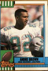 Andre Brown Football Cards 1990 Topps Prices