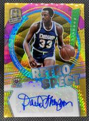 David Thompson [Asia Gold] Basketball Cards 2021 Panini Spectra RetroSpect Autographs Prices