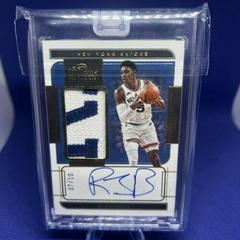 RJ Barrett [Gold] #JA-RJB Basketball Cards 2021 Panini One and One Jersey Autographs Prices