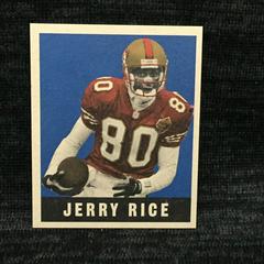 Jerry Rice Football Cards 1997 Leaf Reproductions Prices
